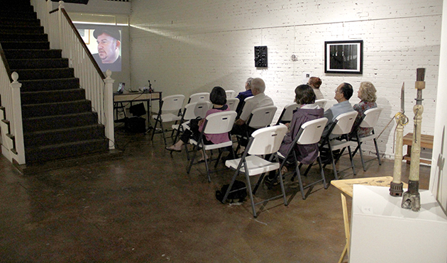 The Hammond Regional Art Center introduces Mark Landis with a film showing of “Art and Craft” that documents the story of his life’s work as a forger. The audience that attended expected to learn about Landis and his eventful journey of copying famous works where he then donated them to museums.